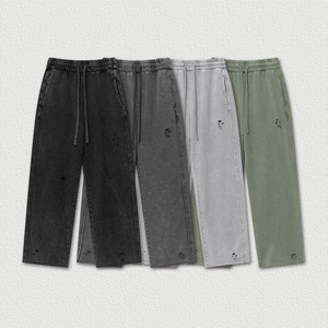 <b>Top</b> Trending Men's Custom Made Casual Sweatpants Lightweight and Breathable Best Material <b>Distressed</b> Design - Product Image 5