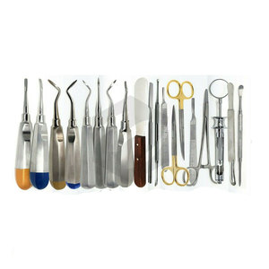 Alemán 74 PCS Cirugía Dental Oral Extracción Elevadores Fórceps Medical Instruments Kit Set Extracción Dental Profesional - Product Image 3