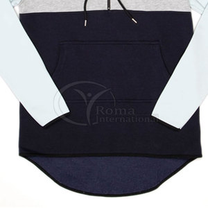 Custom Logo Men 100% Cotton <b>Sheep</b> <b>Shearing</b> Hoodie Long tail Heavyweight Winter Fleece Hooded Sweatshirt Eco-Friendly Breathable - Product Image 5