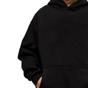 Sudadera con capucha holgada de gran tamaño de algodón 100% de alta calidad con logotipo personalizado para la temporada de invierno - Product Image 5