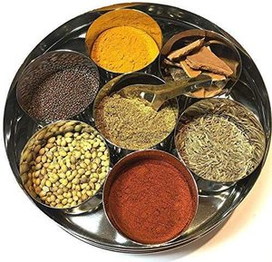 Grossiste indien Outils d'ustensiles de cuisine avec logo personnalisé Boîte à épices en acier inoxydable fournie Masala Dabba Organisateur Gadgets - Product Image 3