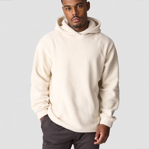 Sudadera de lana de peso pesado de algodón 100% Unisex diseño personalizado ajuste Regular manga larga invierno alto transpirable ligero - Product Image 2