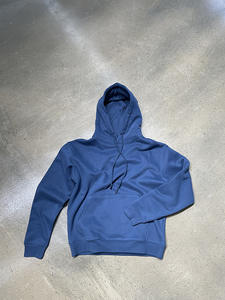 H5521 Automne et Hiver Offres Spéciales Vente en Gros Personnalisé 330 Gsm Coton Mélangé Polaire Doublé Hoodies Plaine Sweats à Capuche Surdimensionnés - Product Image 3