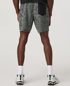 Pantalones cortos dobles de verano estilo callejero para hombre, pantalones cortos activos tejidos transpirables con estampado de sublimación a la moda, cintura alta - Product Image 3