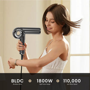 Secador <span class=keywords><strong>de</strong></span> Pelo Plegable <span class=keywords><strong>de</strong></span> Alta Velocidad con Motor BLDC <span class=keywords><strong>de</strong></span> 1600W, Iónico, Multi-Styler con Boquilla (Metálico) - Product Image 2