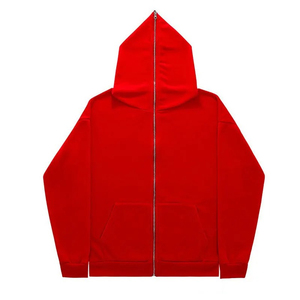 2025 nuevo diseño gran oferta personalizable bordado de gran tamaño de cara completa pulóver con capucha de alta calidad 100% algodón polar invierno - Product Image 5