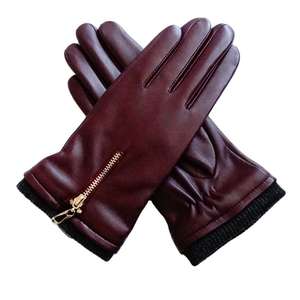 Fabricant direct d'usine, gants d'hiver pour hommes, couleurs et logo demandés par le client, qualité professionnelle, cuir, gants d'hiver tendance - Product Image 6