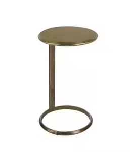 Azora Industries, mesa de centro de acero inoxidable, cama de aluminio, mesas laterales, sala de estar, muebles para el hogar, accesorios decorativos - Product Image 2