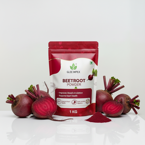 Polvo de Remolacha Orgánica con Vitamina C para Mascarilla Facial y Corporal, Ingredientes Herbales Naturales para una Piel Más Luminosa y Desintoxicada, Tamaño Viaje - Product Image 1