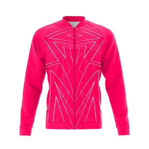 Veste de sport en polyester à fermeture éclair intégrale |   Chaud, respirant, séchage rapide |   Tailles Homme Femme Jeunesse |   Veste d'entraînement - Product Image 5
