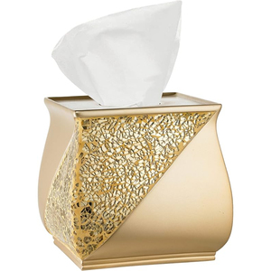 Unique Copper Napkin Holder Rectangular <b>Tissue</b> <b>Box</b> <b>Tissue</b> Dispenser Holder Bathroom <b>Tissue</b> Organizer Stand for Hot Sale - Product Image 4