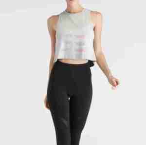 Custom Logo Halter Crop Top Femme <b>Thin</b> <b>Strap</b> High Quality Sports <b>Bra</b> Backless Women's Ribbed Tank Tops - Product Image 6