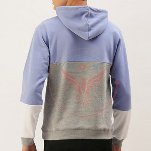 Hot Sale Unique Design Men's Winter Half-<b>Zip</b> <b>Hoodies</b> Solid Pattern Customized Breathable Durable Polyester/Cotton <b>Pocket</b> Design - Product Image 2