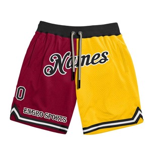 Shorts de basket-ball de qualité supérieure, en maille athlétique, avec impression, uniforme, vêtements, shorts de basket-ball uniformes, shorts de basket-ball du Pakistan - Product Image 1