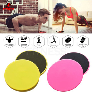 RC Fitness Wear Custom Anti-Slip Eco-Friendly Yoga Pilates Gliding Disc Core Sliders Made Durable <b>ABS</b> EVA Materials for Fitness - Product Image 5