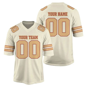 Super Selling Vintage Rugby Jersey Adults <b>Men</b> American Football Uniforms <b>Printing</b> American Football Practice Jersey - Product Image 3