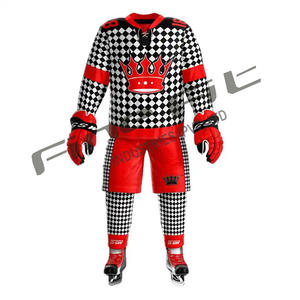 Durable Cotton Sublimated <b>Ice</b> Hockey Jersey OEM Custom Sports Uniform Wholesale High Quality Team Apparel Wear - Product Image 4