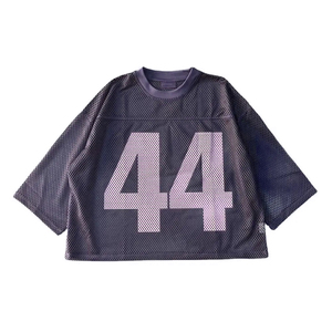 Camiseta de fútbol de talla grande para hombre, camiseta retro con estampado de cuello en V de secado rápido, camiseta cuadrada de fútbol de gran tamaño, camiseta de baloncesto para hombre VIKY IND - Product Image 1