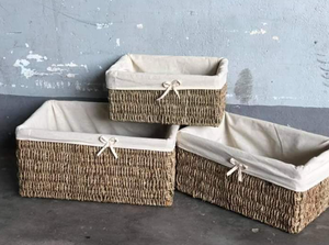 Panier en jonc de mer fait main du Vietnam pour l'exportation Détaillants de décoration intérieure et de style de vie - Product Image 2