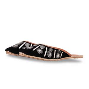 Black Back Open Khusa EC8494 Elegant Flats - Product Image 3