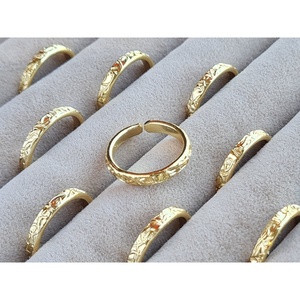 Stylish Gold and <b>Silver</b> Plated Hoop <b>Rings</b> for Retail Resale in Fashion Accessories - Product Image 2