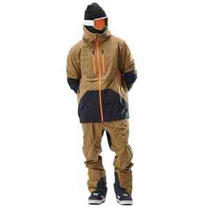 Traje de Esquí Profesional Reversible de una Pieza Personalizado, 100% Algodón, Impermeable, Cortavientos, Cálido, Transpirable, de Secado Rápido y Ligero - Product Image 6