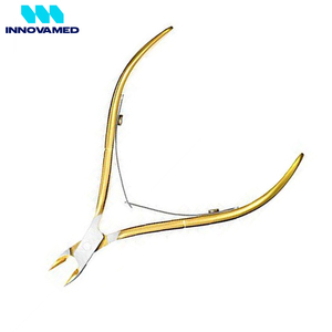 3 Pcs Cuticle Cutter Russian Nippers Pointed Blade Trimmer Stainless Steel <b>Nail</b> <b>Clippers</b> Manicure Tools Wide Jaw Opening Gift - Product Image 5