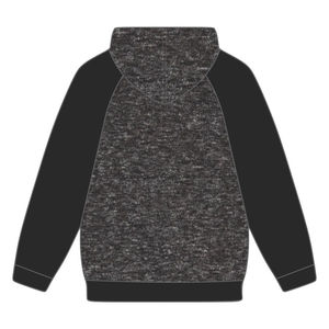 Sudadera con Letras Bordadas Alpha APA, Premium, Color Carbón y Negro, Mangas Raglán, Ropa de Fraternidad Griega, Divine Nine, Ropa HBCU - Product Image 3