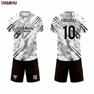 Camiseta de fútbol con sublimación, uniformes de fútbol de Dubái, ropa de fútbol, camiseta de rugby de malla de secado rápido personalizada - Product Image 4