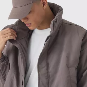 Latest New Design Embroidery Casual <b>Collar</b> Waterproof Windproof Breathable Winter <b>Jackets</b> High Quality Solid Color Puffer <b>Jacket</b> - Product Image 3