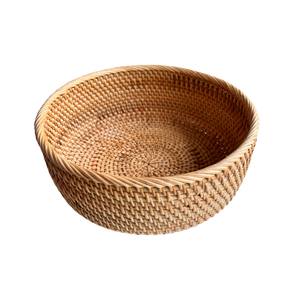 Cesta de Almacenamiento de Ratán Duradera y Sostenible al por Mayor, Logotipo Personalizable, Material de Bambú, Uso en la Cocina, Hecho en Vietnam, Paquete Económico - Product Image 1