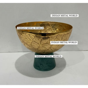 Moderno Tazón Decorativo de Metal Negro con Borde Ondulado, Tazón Vintage para Chocolate, para Decoración del Hogar, Bodas, para Servir Dulces - Product Image 5