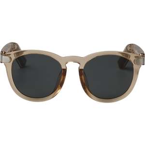 Occhiali da Sole JBL SoundGear con Lenti Polarizzate UV400, Montatura Leggera in Metallo, Stili Beige Trasparente Tartarugato - Montature Audio - Product Image 5
