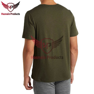 เสื้อยืดแขนสั้นของผู้ชายผ้าถักระบายอากาศได้ดีแห้งเร็วออกแบบโลโก้ได้ตามต้องการ - Product Image 3