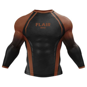 Rashguard de MMA Unisex de Alta Calidad, Diseño Superior, Precio Bajo, con Servicio de Logotipo Personalizado, Transpirable, 100% Algodón - Product Image 1