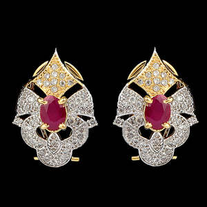 Boucles d'oreilles pour femmes - Dorées - Product Image 1