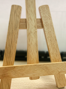 WOODEN <b>EASEL</b> CUSTOM DESIGN STURDY NATURAL WOOD - Product Image 4