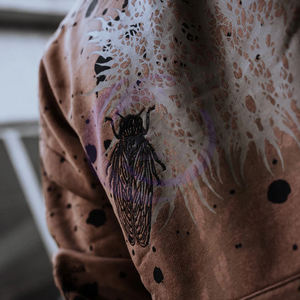 Make Own 400 Gsm Acid Wash Hoodies Winter Outer Casual Wear Lavage facile avec col à capuche de haute qualité - Product Image 4