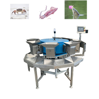 Auto Live Dier Krab Garnaal Martin Aquatische Zeevruchten Warm Water Zeevis Gewicht Sorteermachine