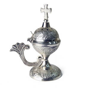 Highest Quality Customized Size Mabkhar <b>Oud</b> Burner Home Decor Handmade Customized Finishing Brass Incense <b>Bakhoor</b> Burner - Product Image 1