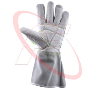 Wholesale High Quality <b>Leather</b> Driver <b>Gloves</b> With Long Cuff Impact Protective Outdoor Use Wholesale Welding <b>Gloves</b> Pakistan - Product Image 4