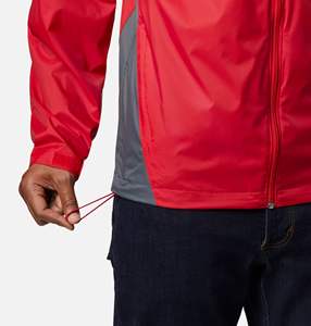 Vestes de sport imperméables fines à fermeture éclair personnalisées pour hommes, coupe-vent d'extérieur, manteaux à capuche pour la course à pied - Product Image 4
