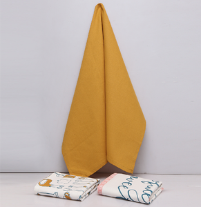 Toallas de cocina de algodón con textura de cuadros grises y blancos y textura gofrada están disponibles a precios de mayoreo. - Product Image 5