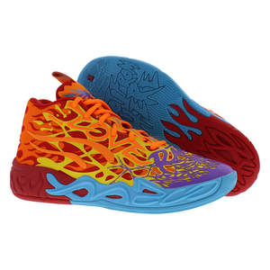 Zapatos Puma MB.04 Phoenix para Hombre, Color: Rojo/Brillo Naranja/Naranja Fluorescente, Morado Brillante, 100% Auténticos - Product Image 2