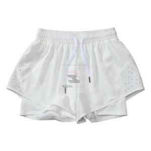 Pantalones cortos de gimnasio cómodos de alta calidad Pantalones cortos de doble capa con logotipo personalizado - Product Image 6