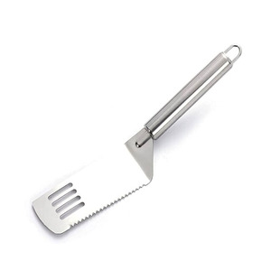 2023 spatules couteau plat stratifié crème spatule gâteau glaçage spatule acier inoxydable outils de cuisson poignée Curveblade - Product Image 5