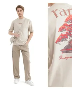 เสื้อยืดกราฟิกทรงหลวมสำหรับผู้ชาย |   เสื้อผ้าลำลองฤดูร้อน แขนสั้น พิมพ์ลายตัวเลข '78' ดีไซน์โดดเด่น 100% โพลีเอสเตอร์ ระบายอากาศได้ดี 150 กรัม - Product Image 5