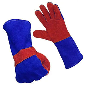 Goat Leather <b>Welding</b> <b>Gloves</b> Long Cuff Soft XL Size Fire-Resistant Industrial Electric Work Anti-Static Leather <b>Welding</b> <b>Gloves</b> - Product Image 6