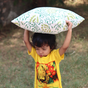 Style moderne 100% coton housses de coussin jetable Floral Vintage décorations pour la maison grand travail de broderie tissé Techniques pour - Product Image 1