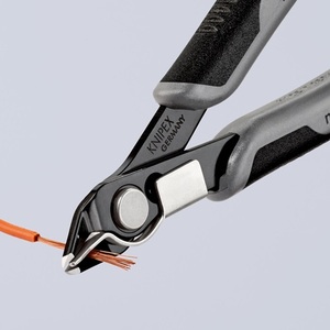 คีมตัดข้างอิเล็กทรอนิกส์ KNIPEX Super-Knips ขนาด 125 มม. แบบ 7 หน้า ไม่มีการขัดเงา - Product Image 4